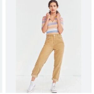 BDG Urban Outfitters Corduroy Mom High Rise Corduroy Straight Leg Pants
